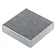 Alapure HEPA Aktivkohlefilter passend für Elica KIT0176157 Alapure HEPA Aktivkohlefilter passend für Elica KIT0176157