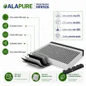 Alapure CleanAir Aktivkohlefilter geeignet für Neff 11049701 / Z5101X1