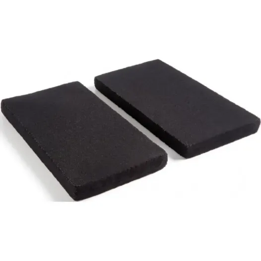 Alapure Aktivkohlefilter geeignet für Novy Monoblock 7550400 (2 Stück)