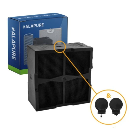 Alapure Filter passend für Electrolux Regenerativ Kohlefilter Combohob 4055380481