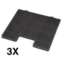 Inventum Kohlefilter KB93 / 3 Stück