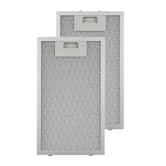 Alapure Metallfilter geeignet für Klarstein 10032228 185x318mm Alapure Metallfilter geeignet für Klarstein 10032228 185x318mm