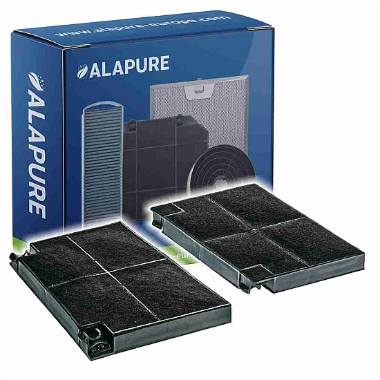 Alapure Aktivkohlefilter geeignet für Progress MCFE05 / 9029800498 (2 Stück)