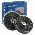 Alapure HFK828 Kohlefilter passend für Rosieres Kohlefilter KFC6961 / 35602288