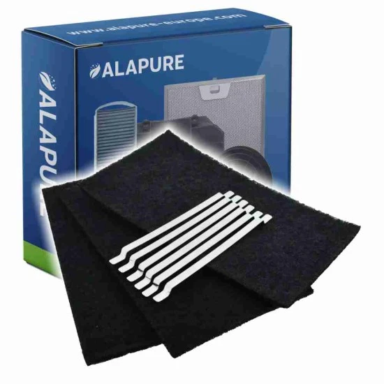 Alapure Aktivkohlefilter geeignet für Brandt 74X7954 (3 Stück)