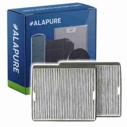 Alapure HFK4580 Kompatibel mit Miele Kohlefilter DKF15-P