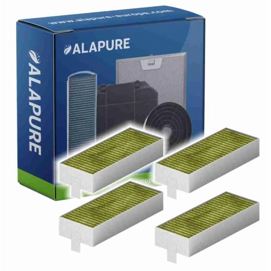 Alapure CleanAir Aktivkohlefilter geeignet für Siemens 17007505 / 17004796 / HZ9VRCR0