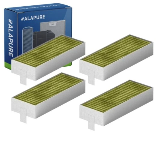 Alapure CleanAir Aktivkohlefilter geeignet für Constructa 17007505 / 17004796 / 17006669 / CZ9VRCR0