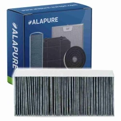 Alapure CleanAir Aktivkohlefilter geschikt voor Siemens 11018621 / AA210110 / LZ46810 / 11034172 / 11010506