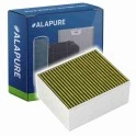 Alapure CleanAir Plus Aktivkohlefilter geeignet für Bosch 17004083 / DZZ1XX1B6