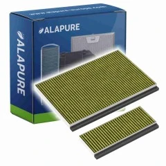 Alapure CleanAir Plus Aktivkohlefilter geeignet für Siemens 11042136 / 17005388 / LZ10AFA00 (Satz)