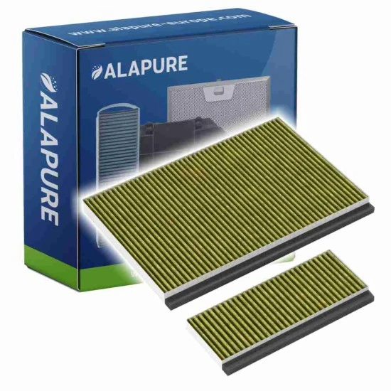 Alapure CleanAir Plus Aktivkohlefilter geeignet für Siemens 11042136 / 17005388 / LZ10AFA00 (Satz)