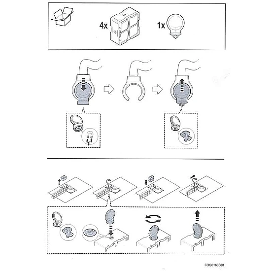 Alapure-Filter passend für NikolaTesla Ceramic KIT0120952 / FCB0132356B