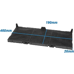 Alapure Aktivkohlefilter geeignet für Bosch 11025806 / 11008216 / DSZ4561