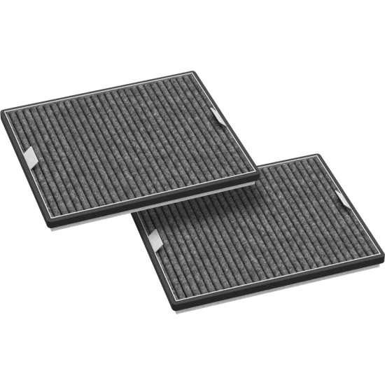 Alapure HFK4580 Kompatibel mit Miele Kohlefilter DKF15-P