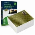 Alapure CleanAir Plus Aktivkohlefilter geeignet für Bosch 11033934 mit Anti-Fish