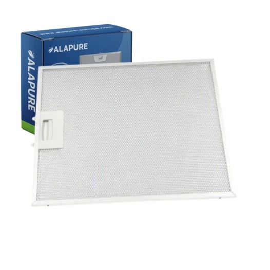 Alapure Metallfilter geeignet für Beko 129730007 / 115657 320x273x8mm