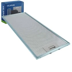 Alapure Metallfilter geeignet für Hotpoint-Ariston 481248058305 533x177x10mm
