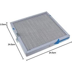 Alapure Metallfilter geeignet für Novy 563-8010A / 906109 / 247x247mm