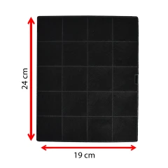 Alapure Aktivkohlefilter geeignet für Zanussi 9029798767 / ECFB01 Alapure Aktivkohlefilter geeignet für Zanussi 9029798767 / ECFB01