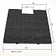 Gorenje Kohlefilter FWK-300 / FWK 300 Gorenje Kohlefilter FWK-300 / FWK 300