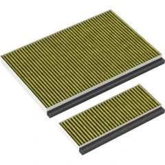 Alapure CleanAir Plus Aktivkohlefilter geeignet für Siemens 11042136 / 17005388 / LZ10AFA00 (Satz)