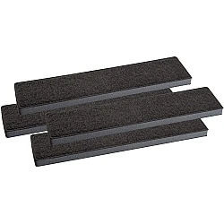 Alapure HFK3955 Passend für Miele Kohlefilter DKF21-1 / 9720600 (4 Stück)