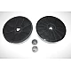 Miele Kohlefilter DKF7-1 / 4965503 von Alapure HFK49655 (2 Stück)