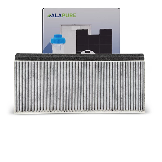 Alapure CleanAir Aktivkohlefilter geeignet für Siemens 17006837 / 11025805 / LZ45510 Alapure CleanAir Aktivkohlefilter geeignet für Siemens 17006837 / 11025805 / LZ45510