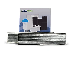 Alapure HFK3989 Kompatibel mit Miele Kohlefilter DKF20-1 / 9438930