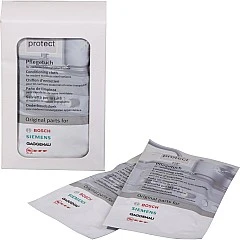 Bosch / Siemens Edelstahl-Pflegetücher 311134 / 312007 / BSH (5 St.)