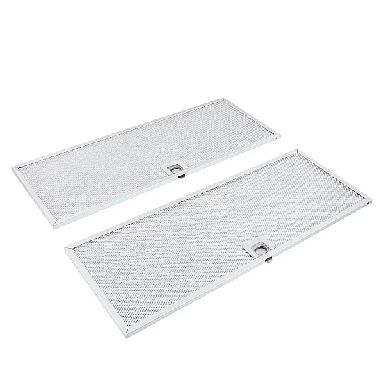 Alapure Metallfilter geeignet für Juno 50286533000 160x424mm (2 Stück) Alapure Metallfilter geeignet für Juno 50286533000 160x424mm (2 Stück)
