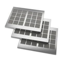 Alapure Regenerationskohlefilter passend für Siemens 17004040 / LZ20JXP00 (3Stk)