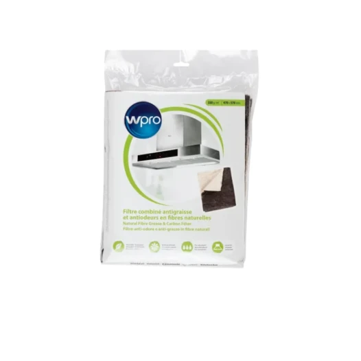 WPRO Ökologischer Fett- und Kohlefilter NCF351 / 484000008652