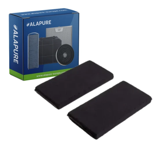 Alapure Aktivkohlefilter geeignet für Novy Monoblock 8740400 (2 Stück)