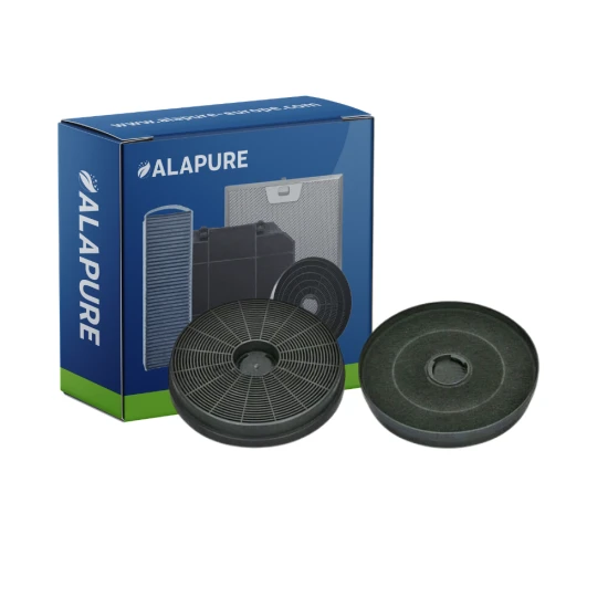 Alapure HFK837 Kohlefilter passend für Exquisit Kohlefilter MD1 / 8717202129812