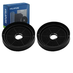 Alapure OdourClean Kohlefilter passend für AEG DVK5661HB / DVE5961HB / GD5970V (2 Stück)