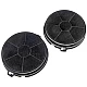 Alapure Aktivkohlefilter geeignet für Beko KF9189387005 / 15596 (2 Stck.) Alapure Aktivkohlefilter geeignet für Beko KF9189387005 / 15596 (2 Stck.)