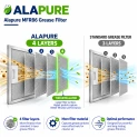 Alapure Metallfilter geeignet für Bosch 362380 / 00362380 320x220mm