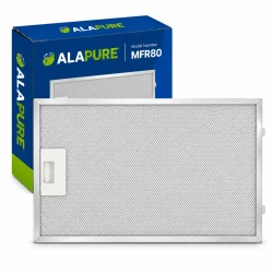 Alapure Metallfilter passend für Balay 742967 / 00742967 388x265x8mm