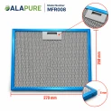 Alapure Metallfilter geeignet für Inventum 40600900005 270x250mm