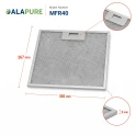 Alapure Metallfilter geeignet für AEG 4055250429 304x267x9mm