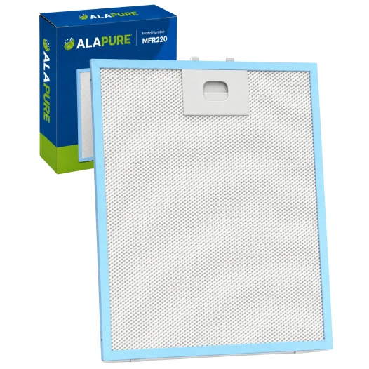 Alapure Metallfilter geeignet für AEG 4055081220 300x253x8mm