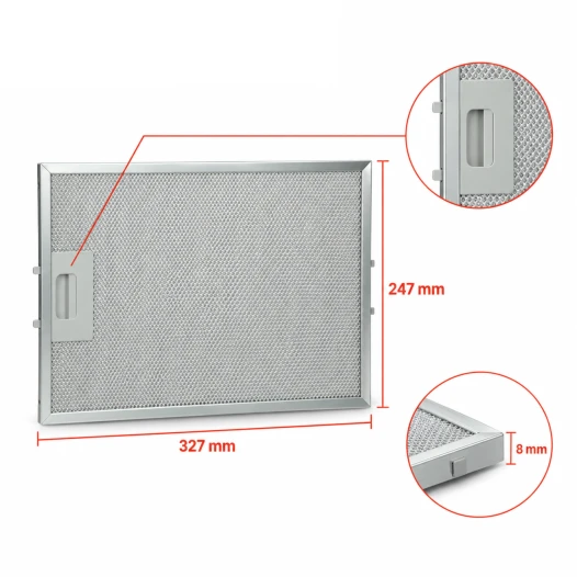 Pelgrim Metallfilter 46219 247x327mm