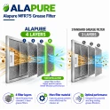 Alapure Metallfilter geeignet für Atag 181471 318x257x7mm