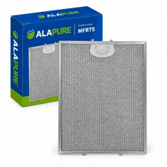 Alapure Metallfilter passend für Pelgrim 181471 318x257x7mm
