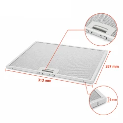 Neff Metallfilter 672373 / 00672373 313x287x8mm