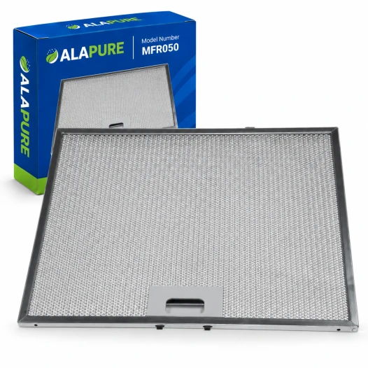 Alapure MFR050 Passend für Miele Metallfilter 8270380 272,5x306x9mm