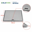 Alapure MFR050 Passend für Miele Metallfilter 8270380 272,5x306x9mm