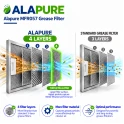 Alapure Metallfilter geeignet für Atag 288196 352x284mm